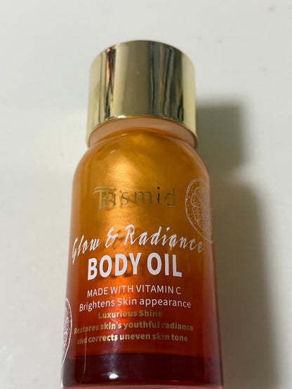 BISMID GLOW & RADIANCE BODY OIL BISMID HUILE ÉCLAIRCISSANT A BASE DE VITAMINE C