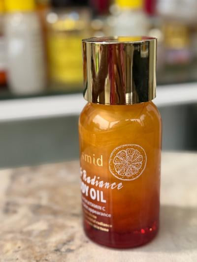 BISMID GLOW & RADIANCE BODY OIL BISMID HUILE ÉCLAIRCISSANT A BASE DE VITAMINE C