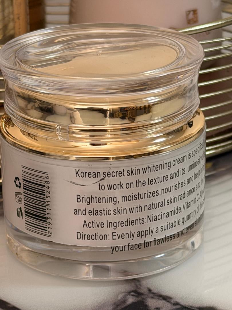 BISMID KOREAN SECRET SNOW WHITE Face Cream BISMID CRÈME DE VISAGE ÉCLAIRCI... -