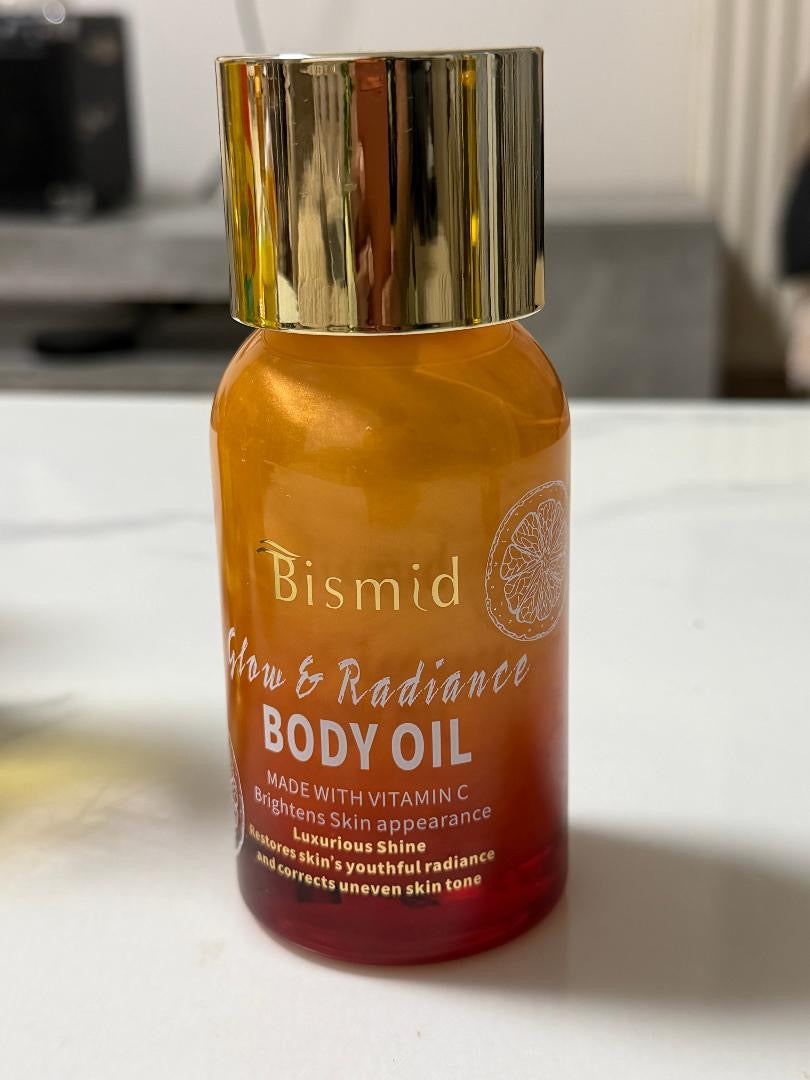 BISMID GLOW & RADIANCE BODY OIL BISMID HUILE ÉCLAIRCISSANT A BASE DE VITAMINE C