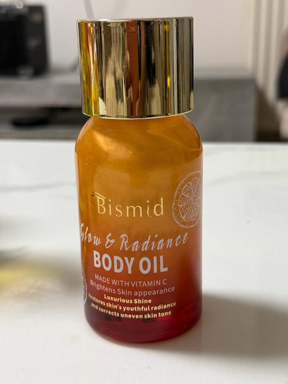 BISMID GLOW & RADIANCE BODY OIL BISMID HUILE ÉCLAIRCISSANT A BASE DE VITAMINE C