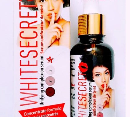 SERUM ECLAIRCISSANT WHITE SECRET AUX ACIDE DE FRUITS ANTI TACHES 30ML
