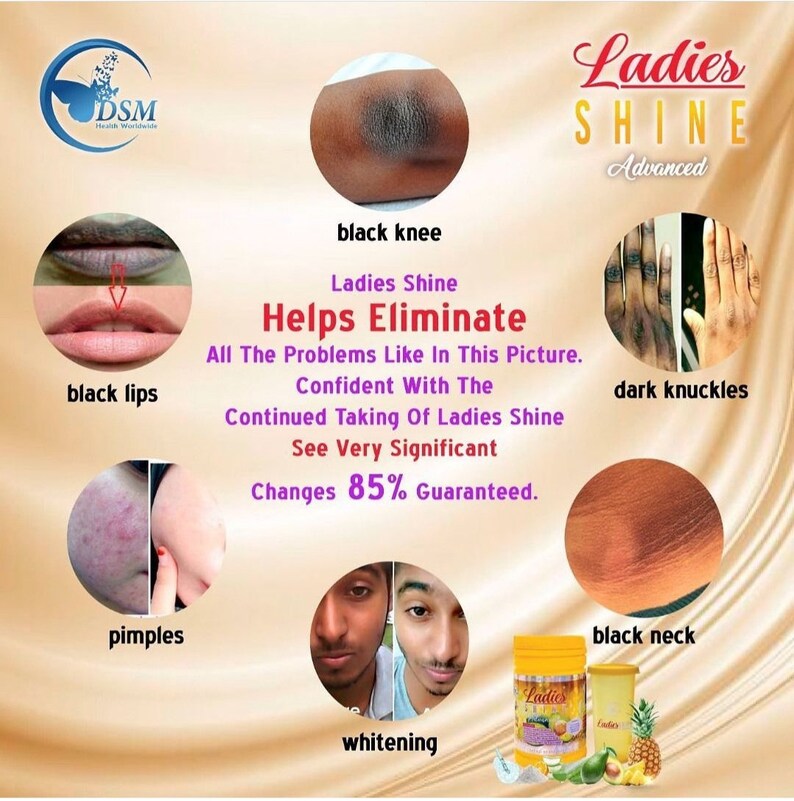 Ladies Shine Advanced phytocollagène & Free Shaker